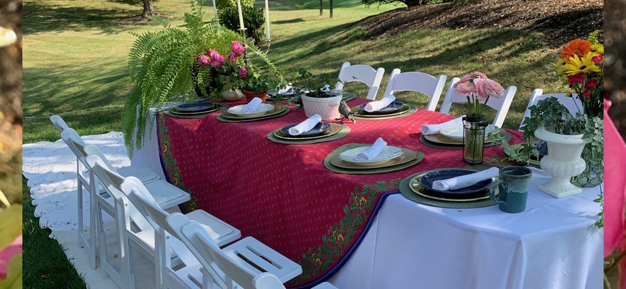 Luxury Picnic Tablescape