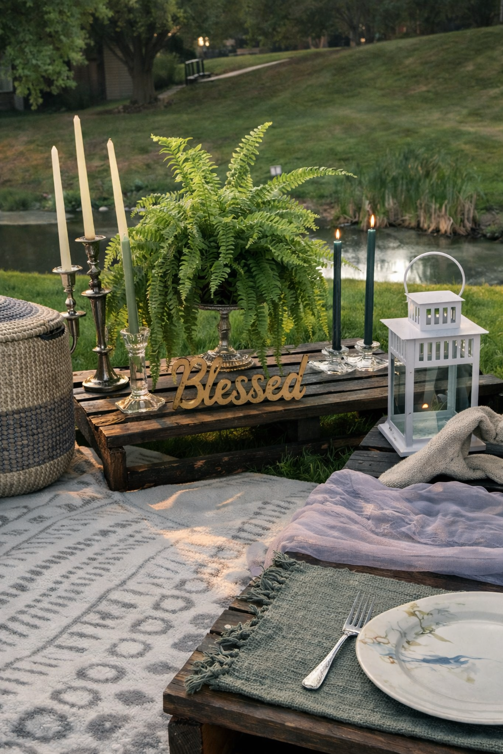 Popup Picnic Setup