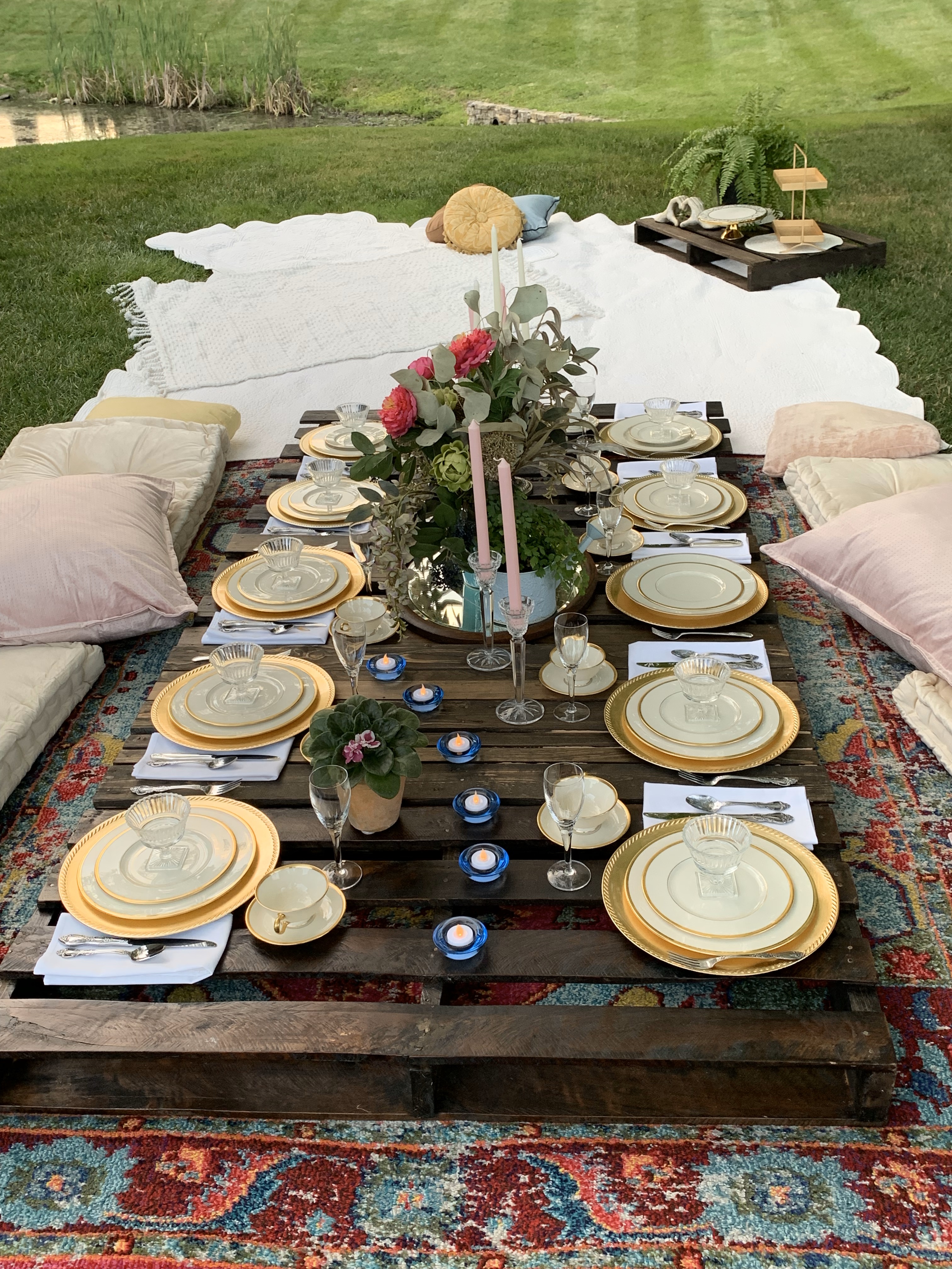 Group Gathering Picnic